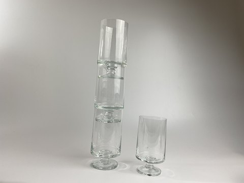 Stub - vintage stabelbare glas fra Holmegaard af Grethe Meyer og Ibi Trier Mørch, signerede HG for Holmegaard
