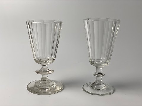 Antikke vinglas, 1800-tal, Wellington-stil, Danmark / Sverige