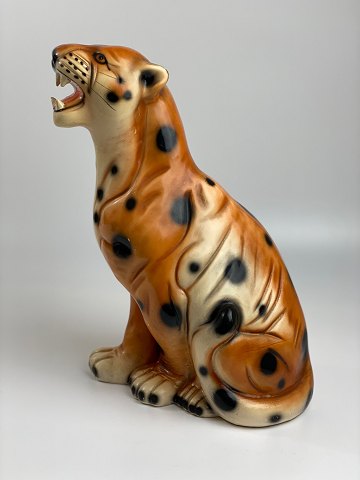 Stor leopard i keramik, ca. 1970erne DKK 650