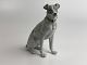 Porcelænshund fra Fritz Pfeffer, Gotha, Tyskland, produceret imellem år 1900 og 1934