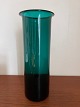 Per Lütken for Holmegaard, grøn vase af glas fra serien Grønland, signeret og dateret i 1962
