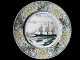 Adams England Winter Scenes Middagstallerken, multicolor, diameter 26,50 centimeter / 10 3/8" 